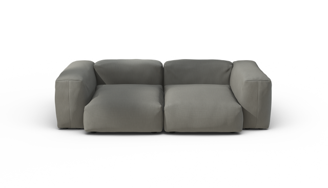 vetsak | Sofa Set 02 Medium - Terrain - Flint | Modular Sofa | 2.5 Seater | Big Sofa