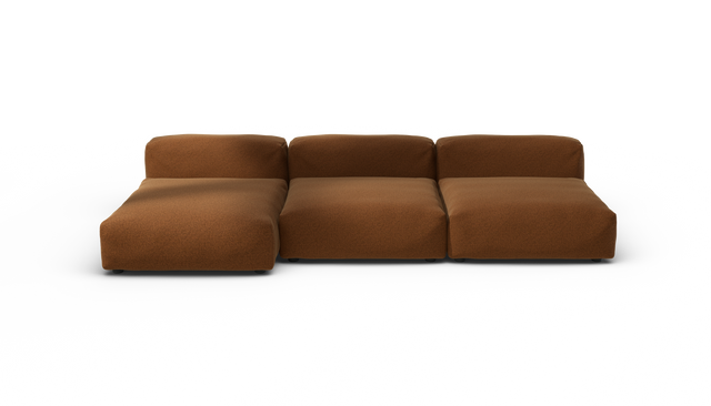 vetsak | Sofa Set 04 - Pebble - Sundried | Modular Sofa | 5 Seater | Big Sofa