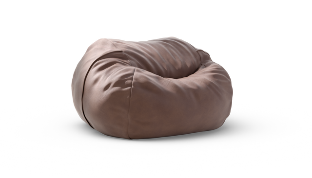 vetsak | Cover Beanbag Large - Leather - Stone