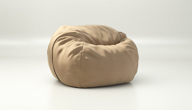 vetsak | Beanbag Medium - Leather - Beige