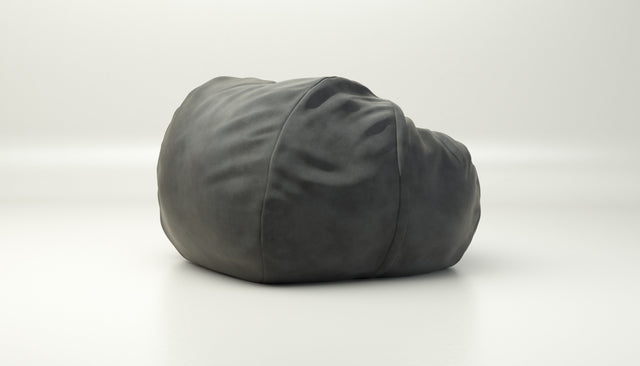 vetsak | Cover Beanbag Large - Leather - Dark Grey