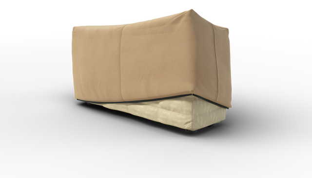 vetsak | Cover Sofa Side Medium - Leather - Beige
