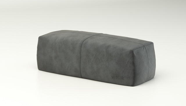 vetsak | Lounge Pillow - Leather - Dark Grey