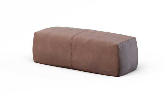 vetsak | Lounge Pillow - Leather - Stone