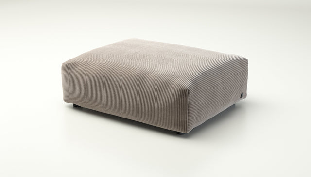 vetsak | Sofa Seat Large - Cord Velour - Platinum