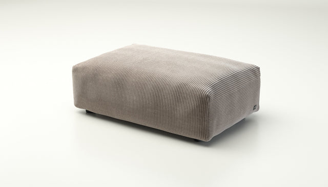vetsak | Sofa Seat Small - Cord Velour - Platinum