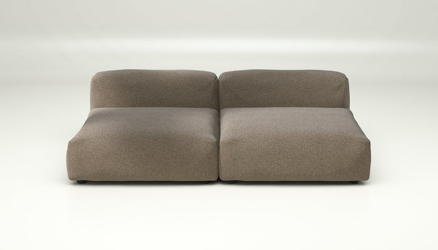 vetsak | Sofa Set 01 Large - Loop Loop - Taupe | Modular Sofa | 3.5 Seater