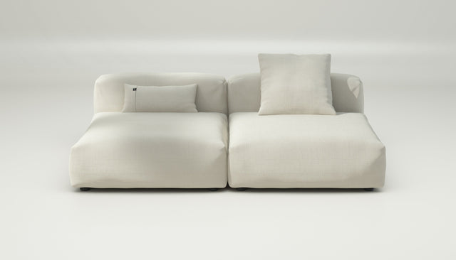 vetsak | Sofa Set 01 Large - Pique - Creme | Modular Sofa | 3.5 Seater