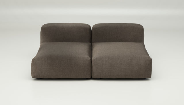 vetsak | Sofa Set 01 Medium - Pique - Taupe | Modular Sofa | 2.5 Seater