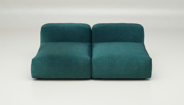vetsak | Sofa Set 01 Medium - Pique - Cedar | Modular Sofa | 2.5 Seater
