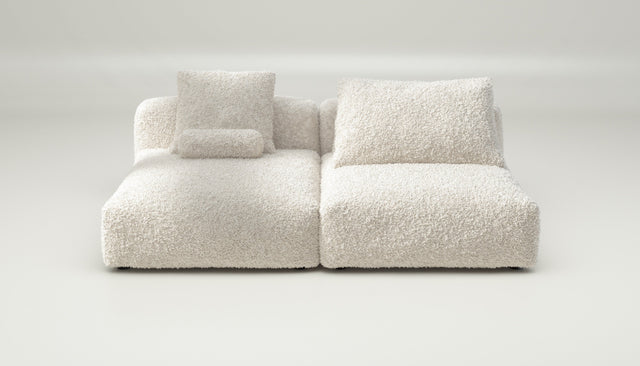 vetsak | Sofa Set 01 XLarge - Doodle - Creme | Modular Sofa | 3.5 Seater