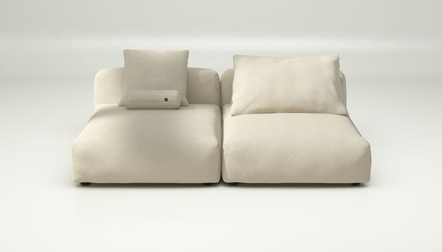 vetsak | Sofa Set 01 XLarge - Loop Loop - Duna | Modular Sofa | 3.5 Seater