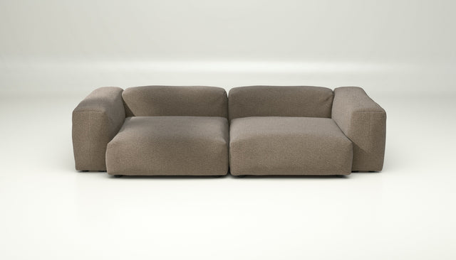 vetsak | Sofa Set 02 Large - Loop Loop - Taupe | Modular Sofa | 3.5 Seater | Big Sofa