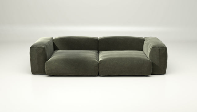 vetsak | Sofa Set 02 Large - Suave - Pine | Modular Sofa | 3.5 Seater | Big Sofa