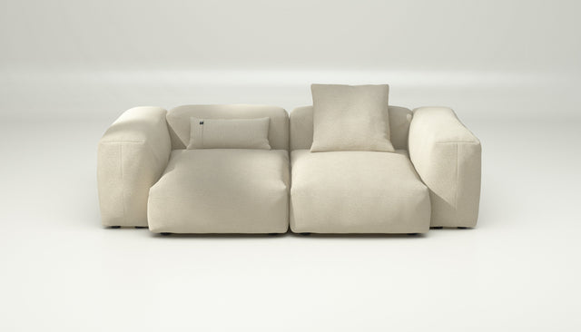 vetsak | Sofa Set 02 Medium - Loop Loop - Duna | Modular Sofa | 2.5 Seater | Big Sofa