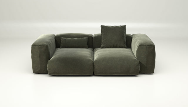 vetsak | Sofa Set 02 Medium - Suave - Pine | Modular Sofa | 2.5 Seater | Big Sofa