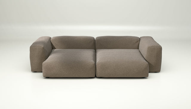 vetsak | Sofa Set 02 XLarge - Loop Loop - Taupe | Modular Sofa | 3.5 Seater | Big Sofa