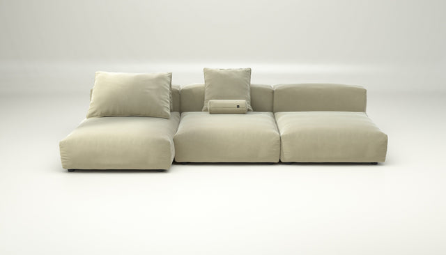 vetsak | Sofa Set 04 - Suave - Clay | Modular Sofa | 5 Seater | Big Sofa