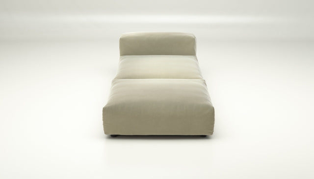 vetsak | Sofa Set 07 - Sun Lounger - Suave - Clay | Modular Sofa | 2 Seater | Daybed | Chaiselounge