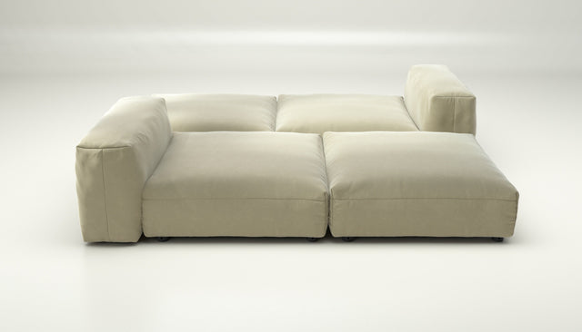 vetsak | Sofa Set 08 - Daybed - Suave - Clay | Modular Sofa | 6 Seater | Outdoor Island | Double lounger