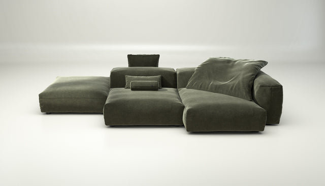 vetsak | Sofa Set 09 - The Island - Suave - Pine | Modular Sofa | 7 Seater | Sofa Island