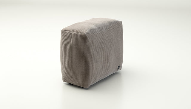vetsak | Sofa Side Small - cord velour - platinum